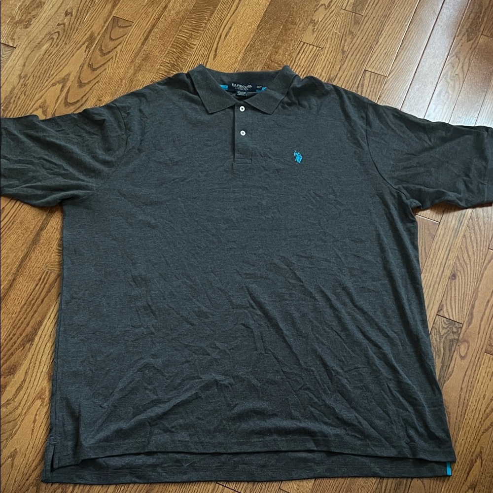 U.S. Polo Assn. Dark Gray Polo Shirt